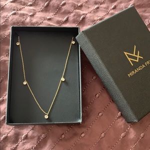 Miranda Frye 15” Shea Necklace in Gold